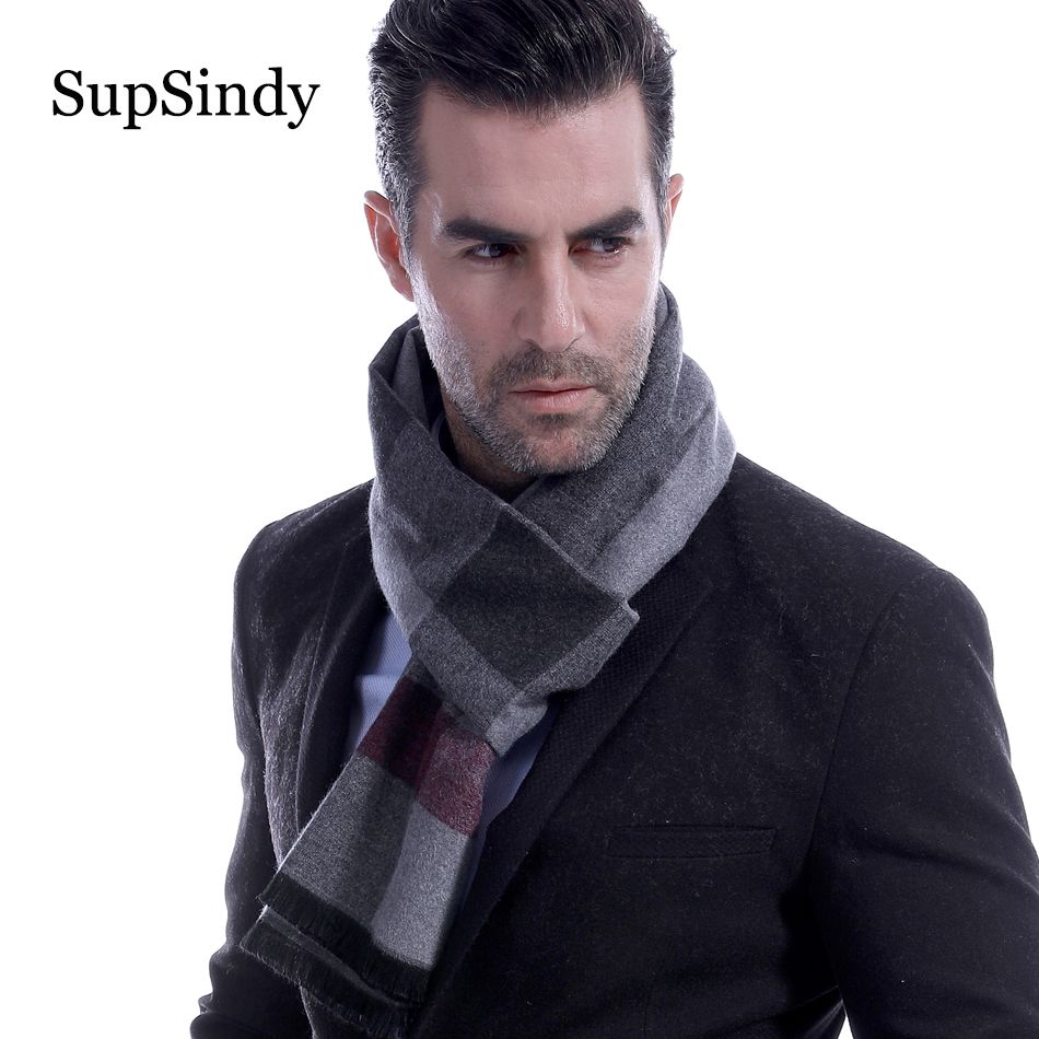 Mens Luxury Soft Winter Warm Striped Scarf Choose from 6 colours 1 no