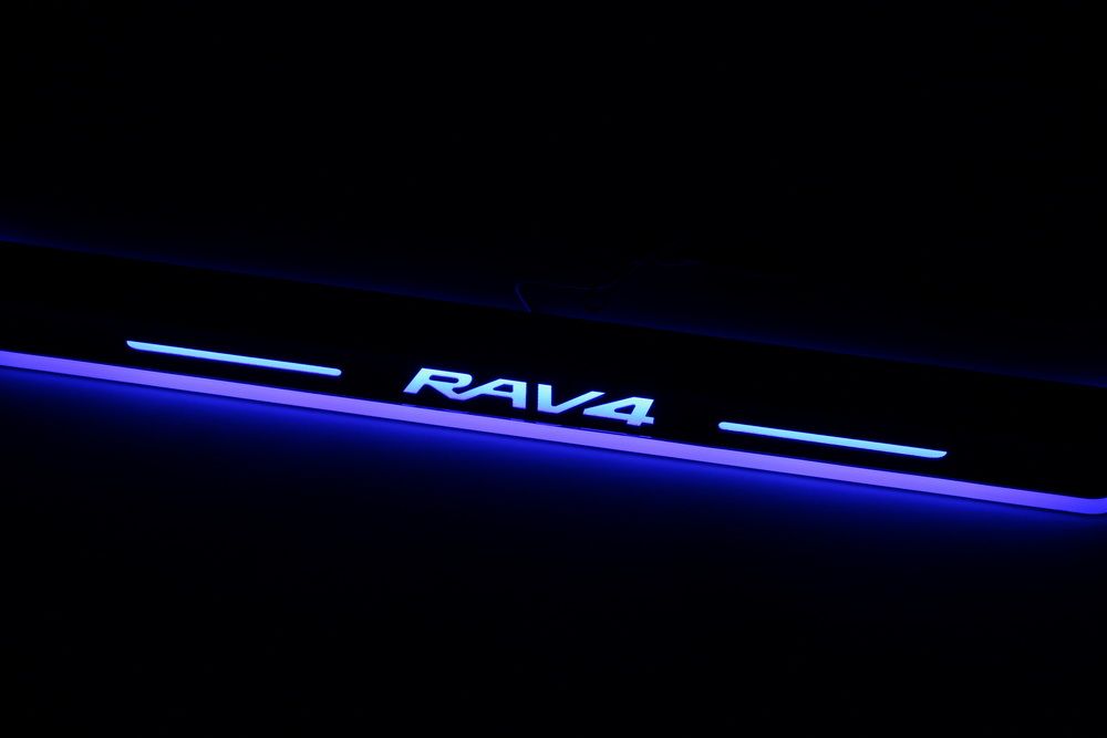 2021 LED Illuminated Moving Door Sill Plates LED Light Door