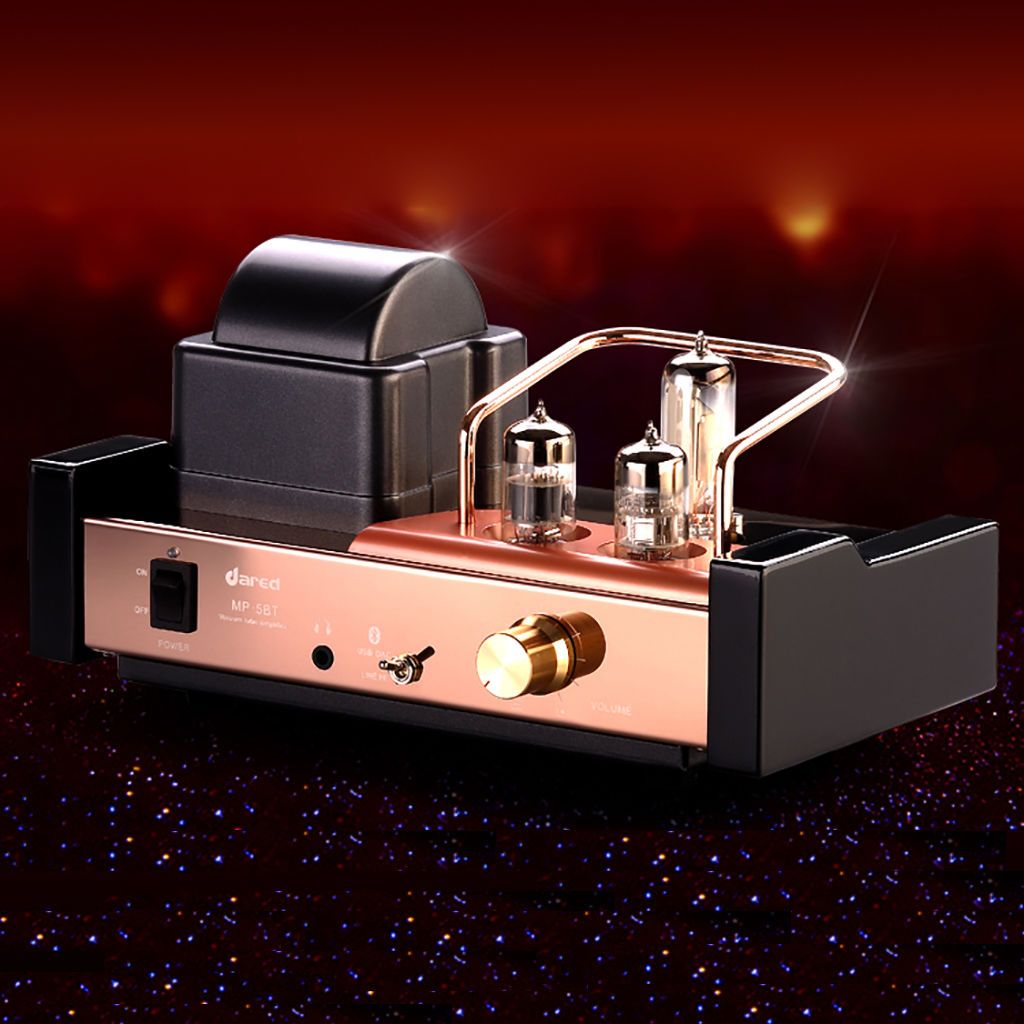 Dared MP 5BT HIFI Audiophiles Valve Vacuum Tube Amplifier Multi Channel Bluetooth Hybrid