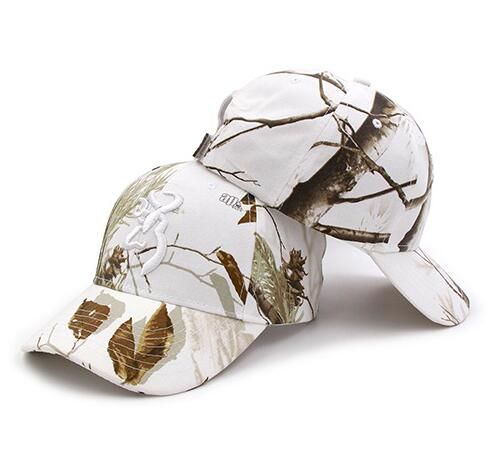 snow camo cap
