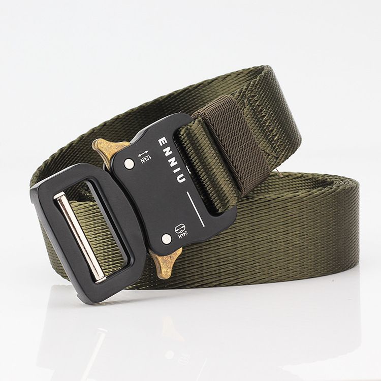 Cinturón Táctico De Lona De Nylon Para Hombres Y Mujeres De Cinturón Táctico De Lona De Nylon Para Hombres Y Mujeres De