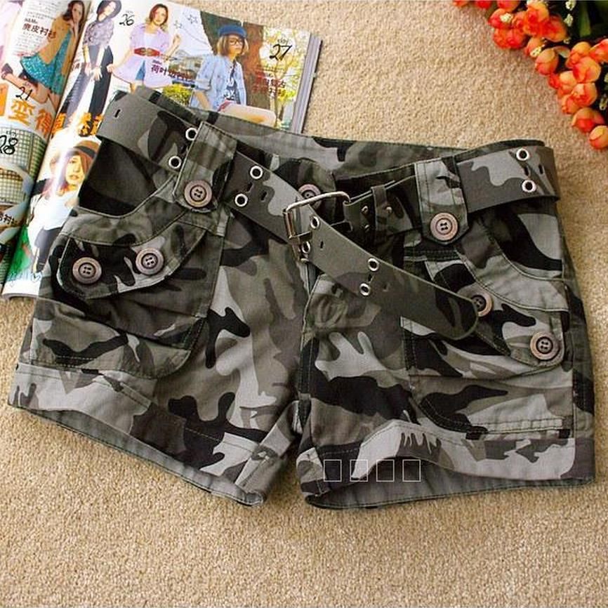 army cargo shorts womens