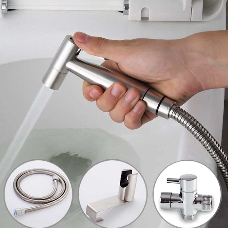 Bidet robinet noir WC portatif bidet pulv/érisateur autonettoyant contemporain