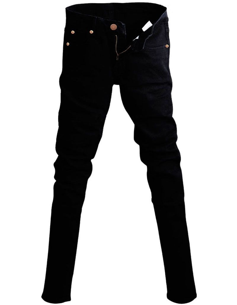 black skinny slacks