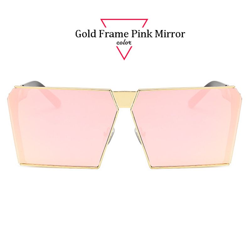 Gold Frame Pink Mirror