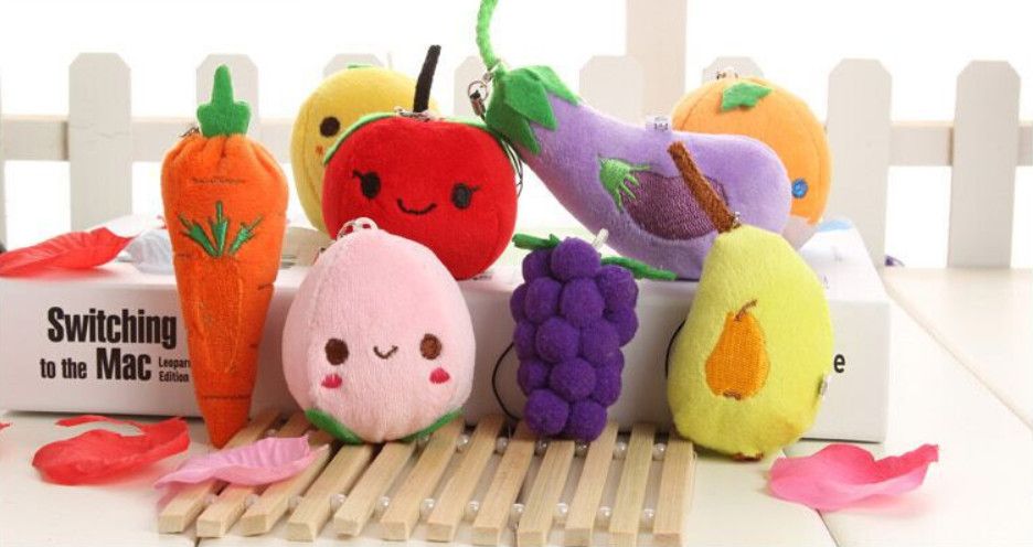 plush fruit toys