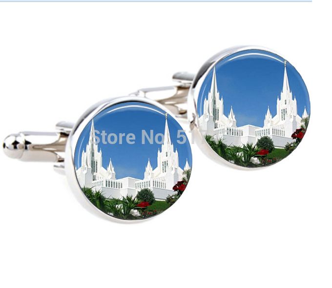 San Diego Temple Mormon Cufflinks San Diego Temple Mormon Cufflinks