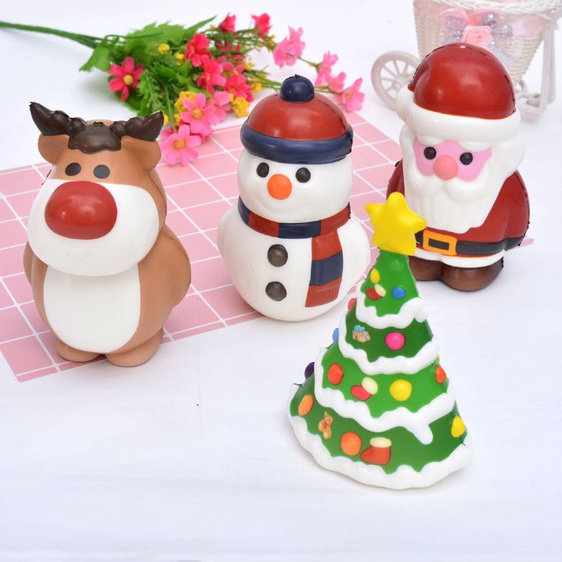 Acquista New Slow Rising Squishy Toys Babbo Natale Jumbo Squishies Decorazioni Natalizie Pupazzo Di Neve Albero Di Natale Giocattoli Decompressivi Regalo B A 2 1 Dal Rose Liu Dhgate Com