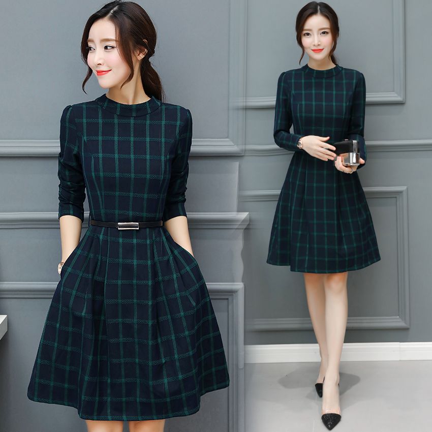 aparelho Consecutivo Persistente modelo de vestido xadrez inverno - paginasdemusica.pt