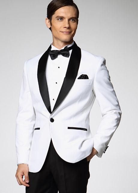 giacca elegante uomo bianca