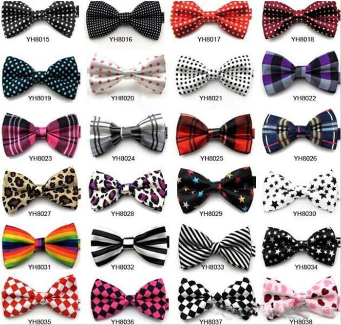 printed bow ties