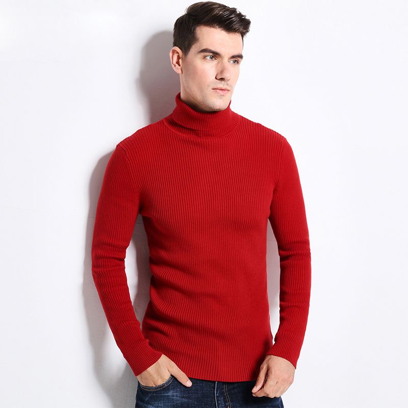 red turtleneck mens