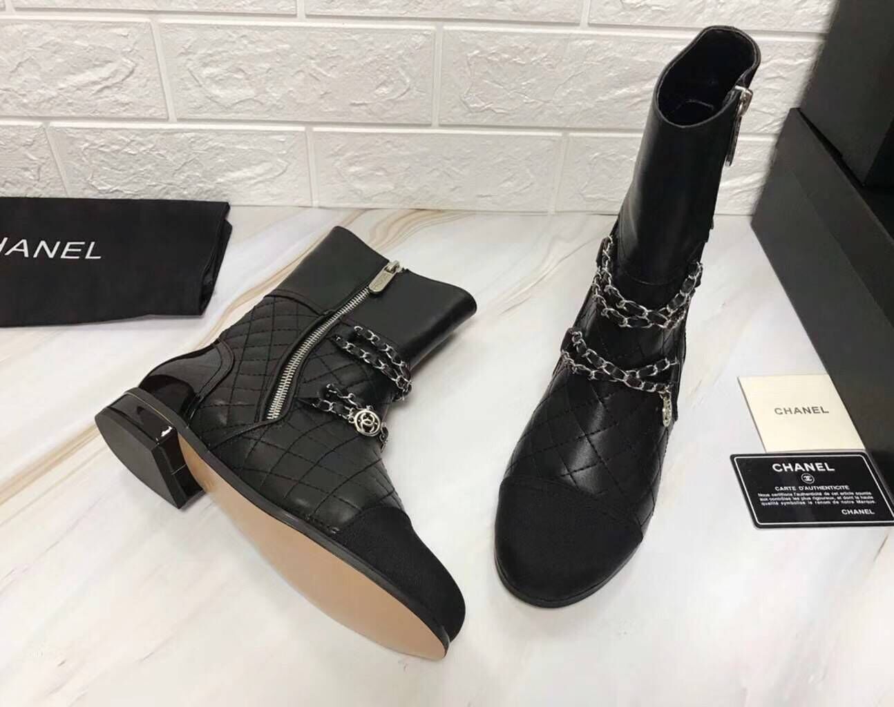 chanel boots dhgate