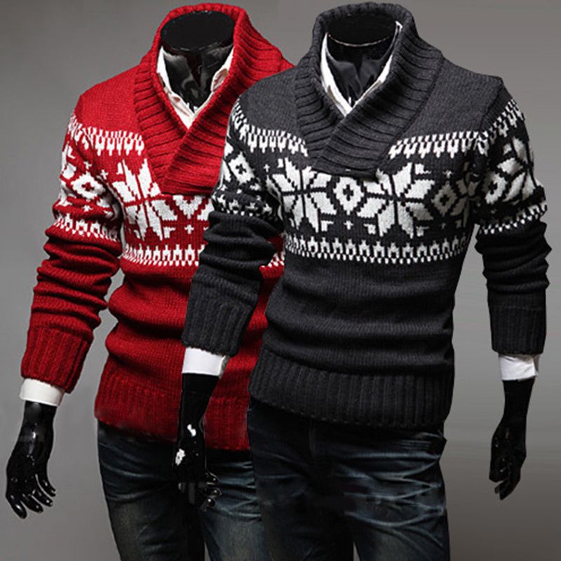 v neck christmas jumpers