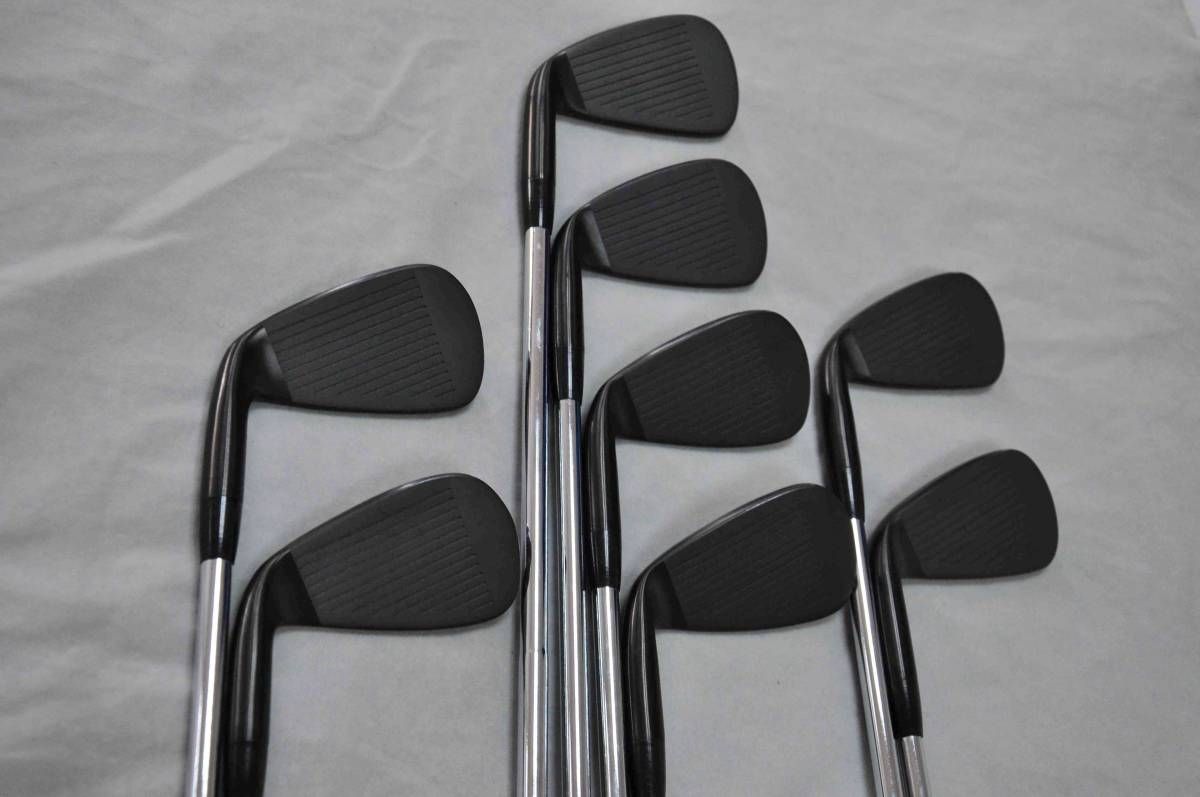 2018 New 0311 BLACK Golf Irons Set 3 9W Golf Irons Regular Stiff Flex
