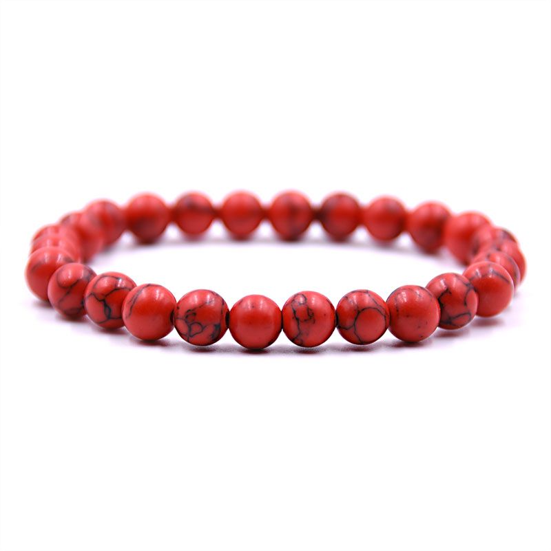 Hyhoney Cuentas De 8 Mm Pulseras De Piedra Natural De Loto Hyhoney Cuentas De 8 Mm Pulseras De Piedra Natural De Loto