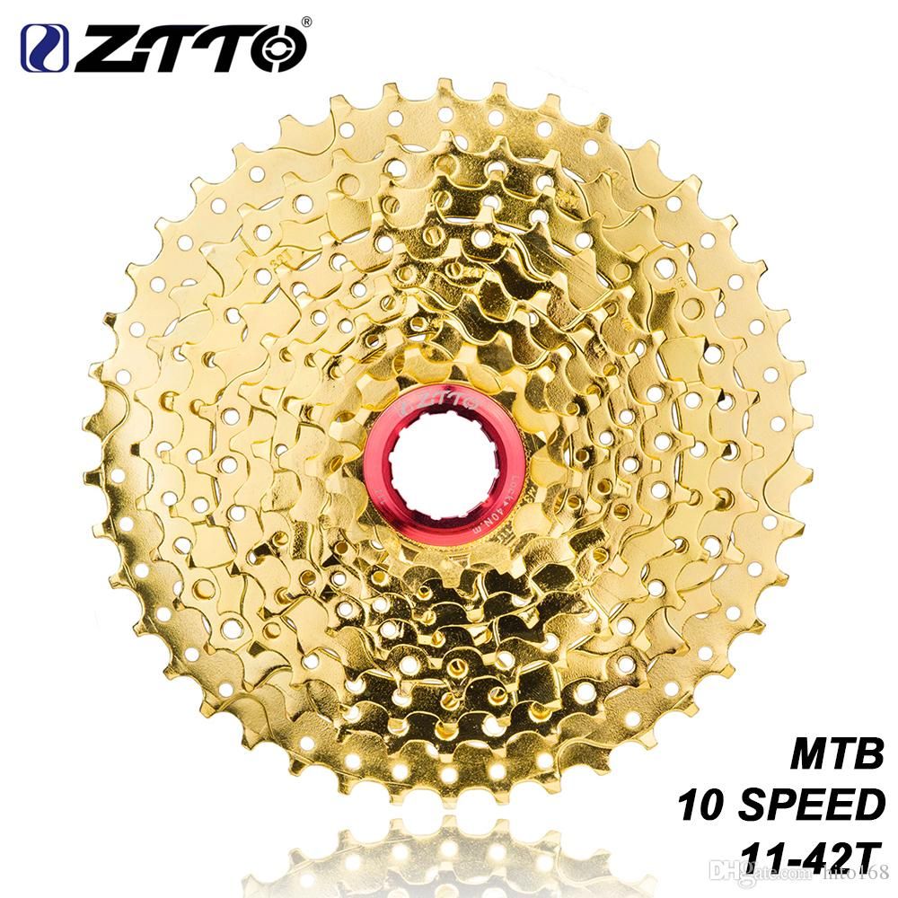 10 Speed Cassette 11-42T Wide Ratio MTB Bike Cassette Sprockets Bike Freewheels