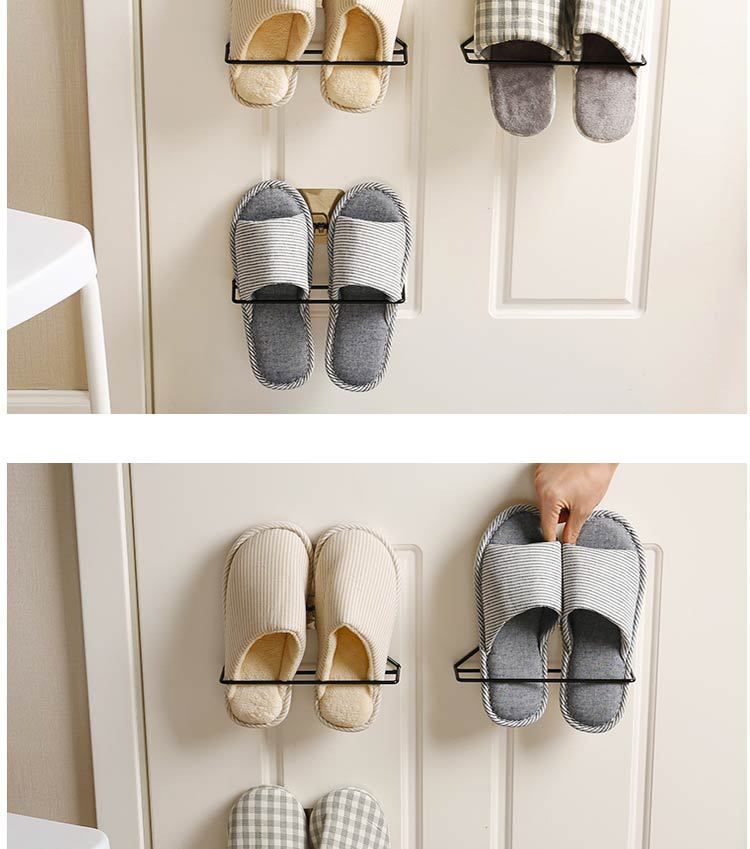 2020 Hanging Shoe Rack Wall Mounted Sticky Holder