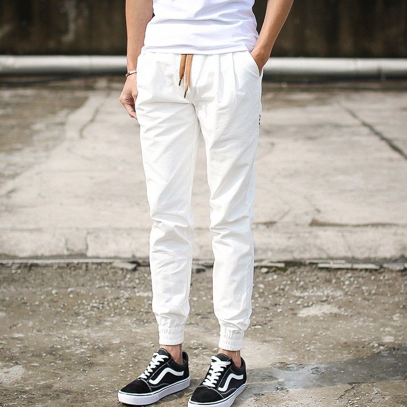 jogger blanco hombre - Compra Online con Ofertas OFF58%