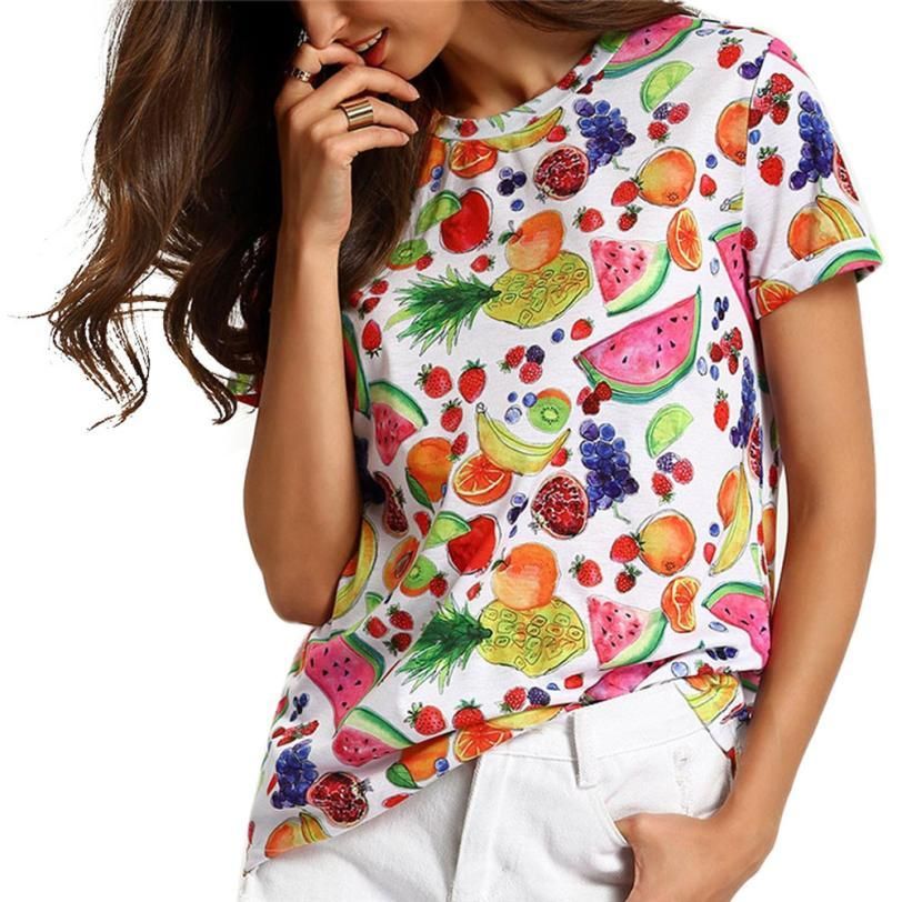 fruit print t shirt