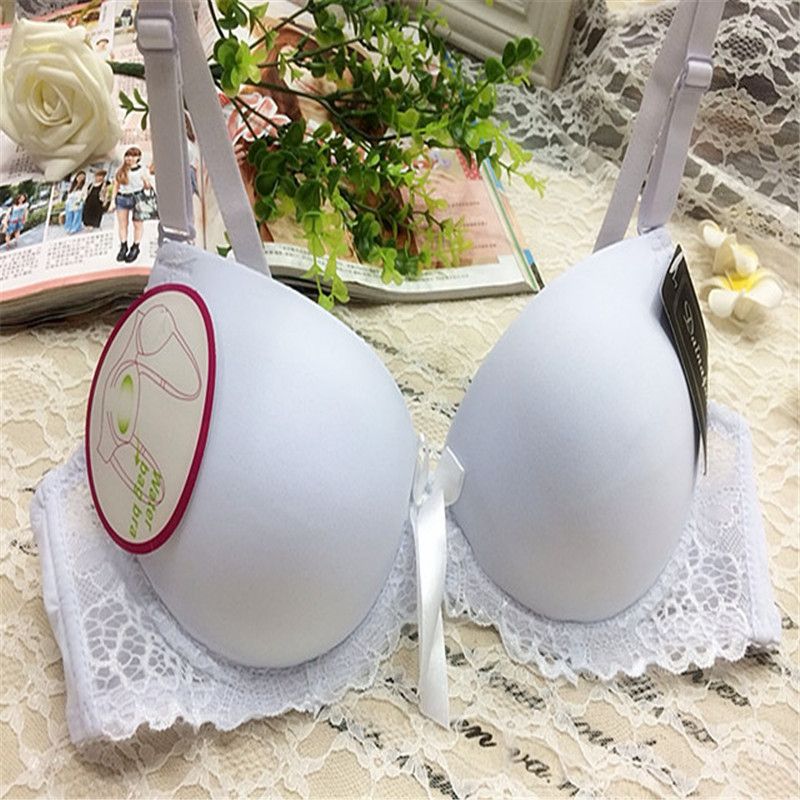 2021 Sexy Comfortable Water Bra Fashion Solid White Brand Push Up Bra