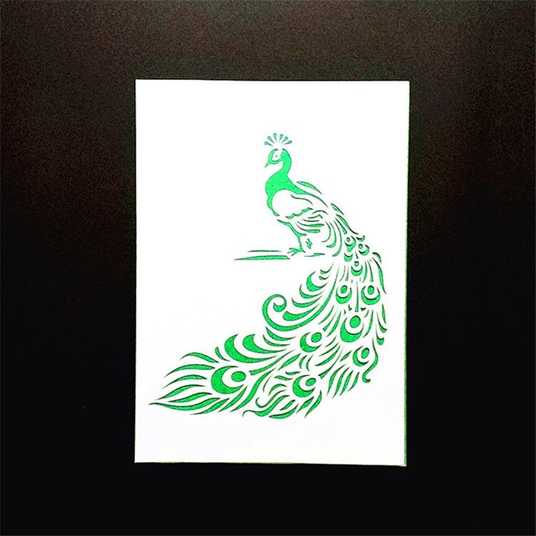 Grosshandel Diy Handwerk Pfau Malerei Vorlage Wiederverwendbare Flexible Schichtung Handwerk Schablonen Fur Wandmalerei Scrapbooking Stamper Album Decor Von Frankdong316 1 57 Auf De Dhgate Com Dhgate