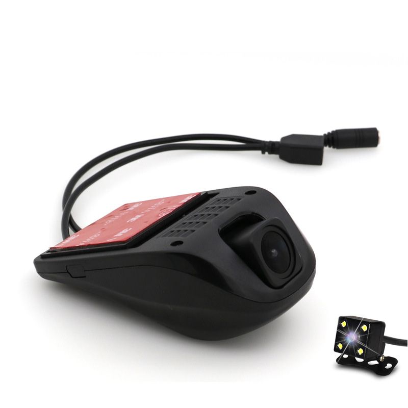 Cam/éra De Vision Nocturne 1080P DVR Dashboard Camera HD avec 10 Pouces De Plein /Écran en Streaming avec Double Lentille R/étroviseur 170 /° Grand Angle Cam/éra Tableau De Bord GPS Capteur G WiFi