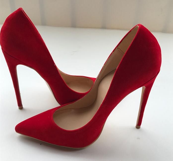 ladies red bottom heels