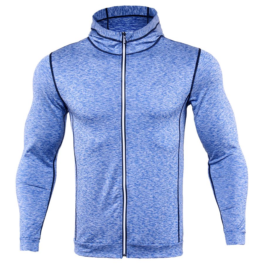 2021 Mens Fitness Running Coats Hoodies Sports Jackets Training Long