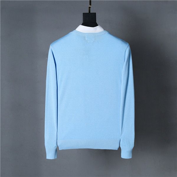 Men’s security//corporate with patches V-neck Sweater//Jumper #78682