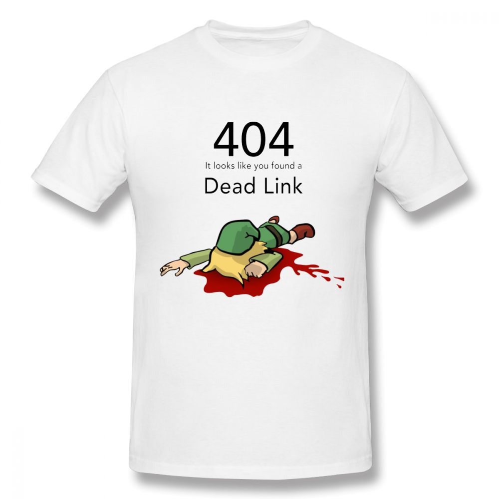Male Dead Link T Shirt The Legend Of Zelda Tee Shirt Top Design Camiseta 100 Cotton Tees From Aringstore 24 2 Dhgate Com