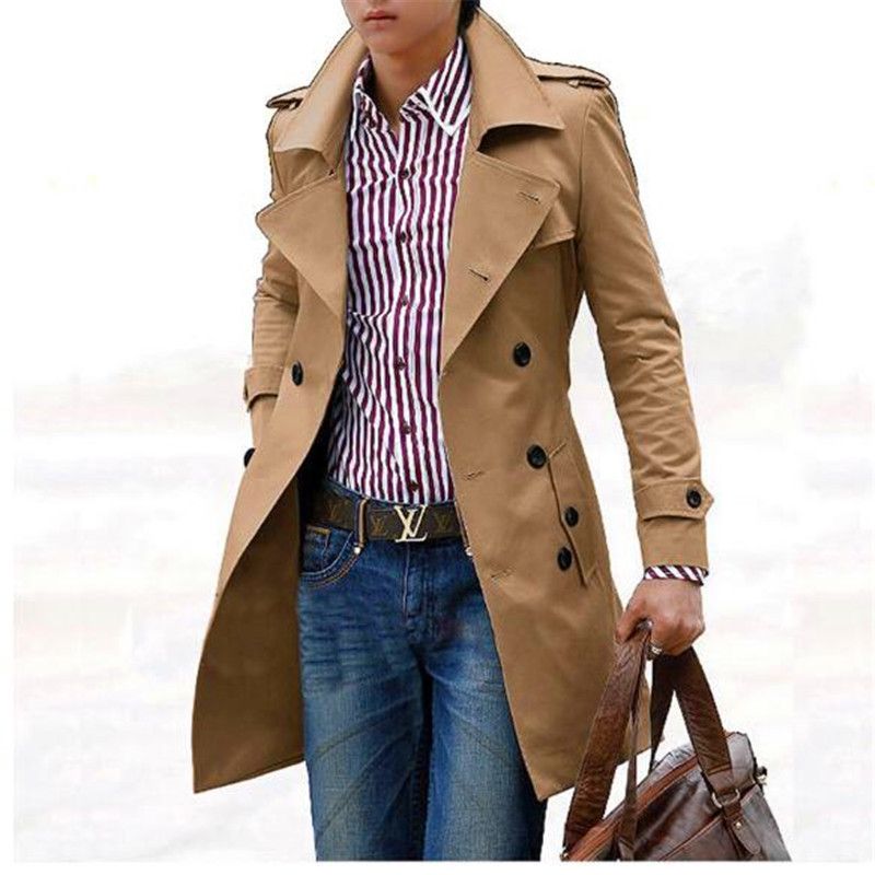 trench para hombre