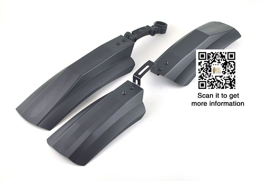 26 Inch Snow Bicycle Bike Front Rear Mud Guard Fenders For Fat Tire Fat Bike MTB