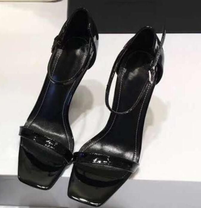 2018 sexy altos mujeres sandalias de correa de tobillo zapatos de fiesta de tacón de