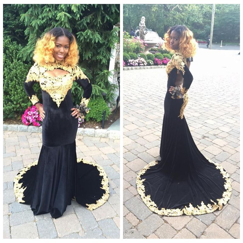 velvet prom dresses 2018