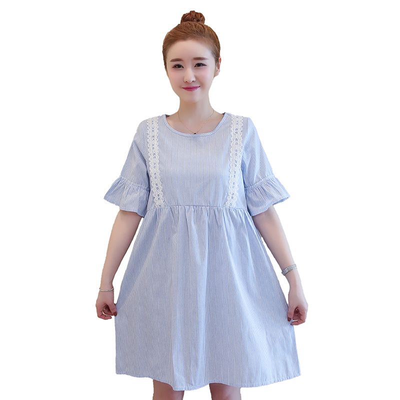 cotton nursing dress