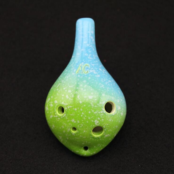 2020 2018 New 6 Hole Ocarina 6 Hole Alto C Tone Ocarina Chinese Style