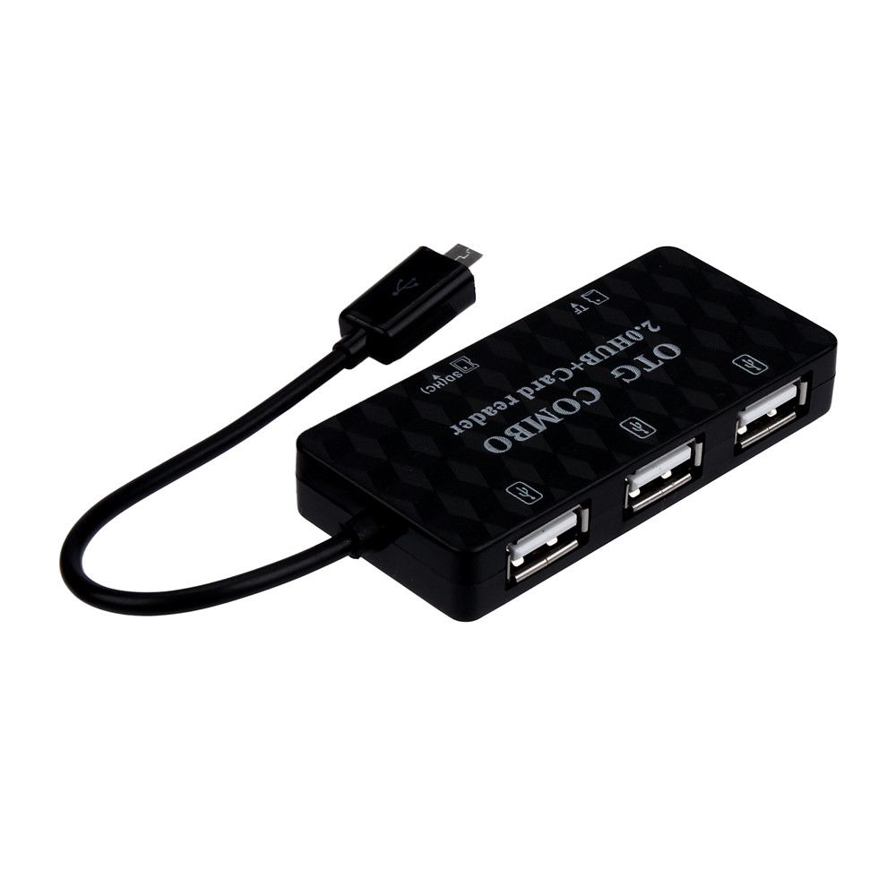 2021 new hot sale 3 port micro usb otg