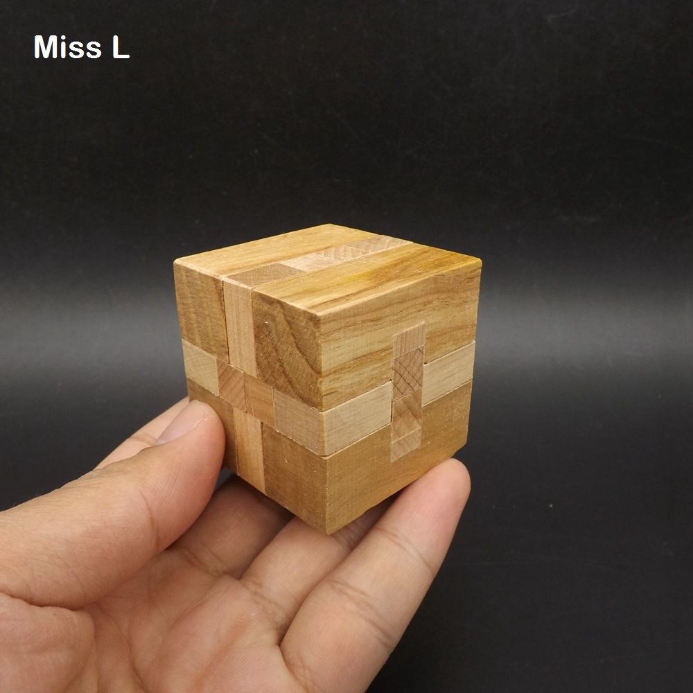 Corchete admirar imponer Juego de ensamblaje de rompecabezas de cubo de madera de 45 mm Juegos de  juego de