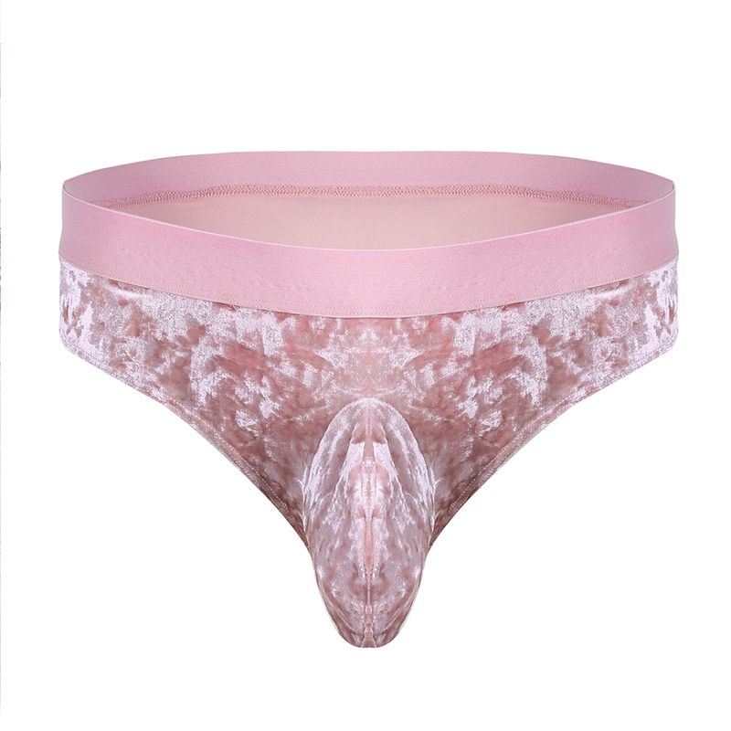 Mens Lace Ruffle Lingerie Bikini G-string Underwear Pouch Briefs Thong Jockstrap