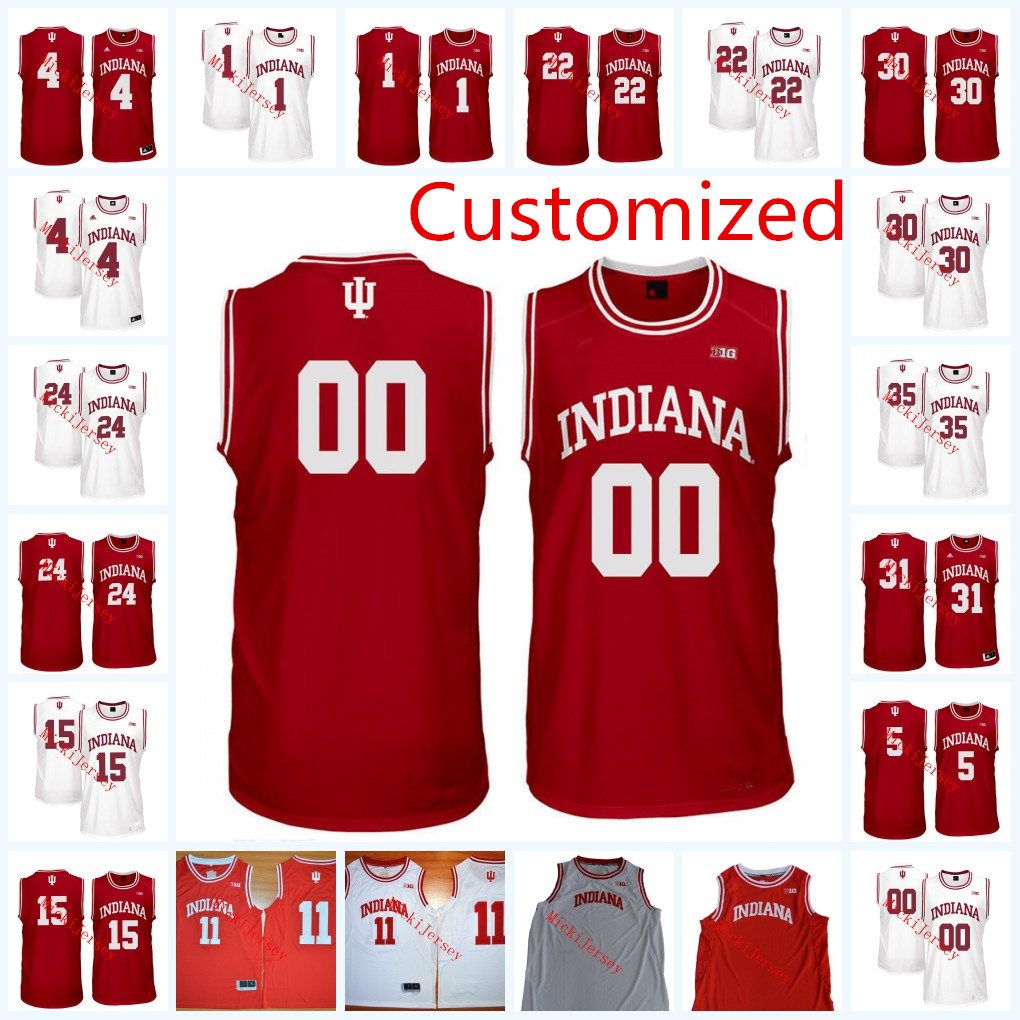 custom indiana university basketball jersey