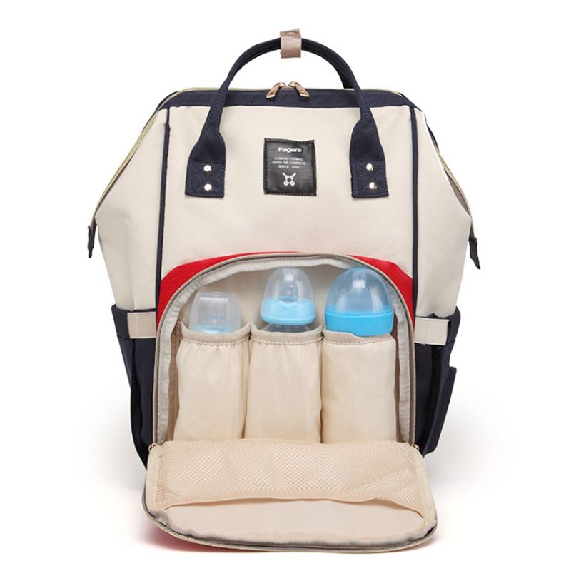 black and tan changing bag