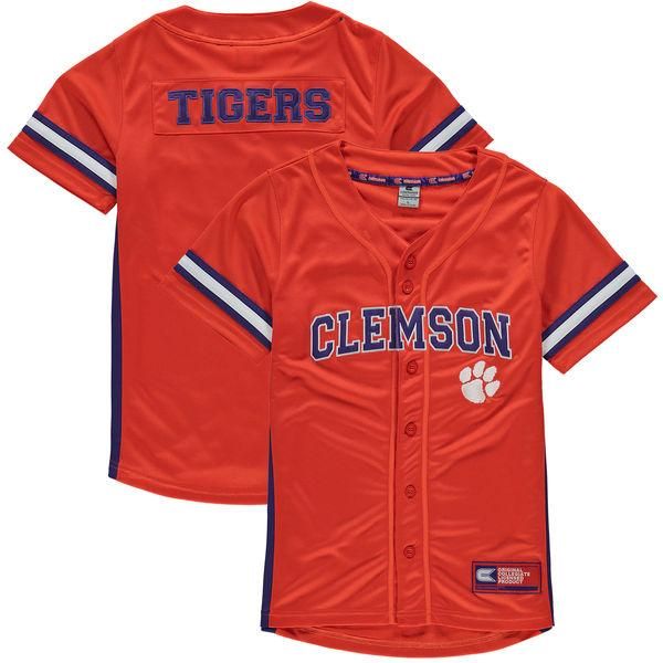 clemson baseball jersey