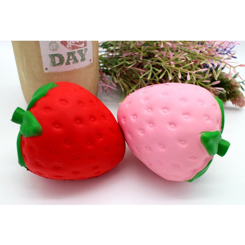 big strawberry squishy