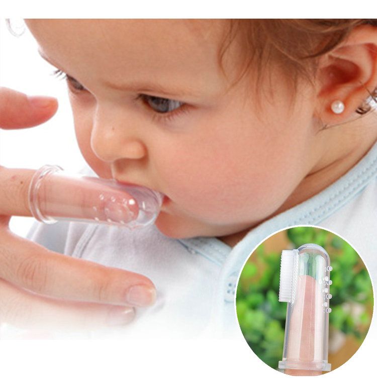 newborn finger brush