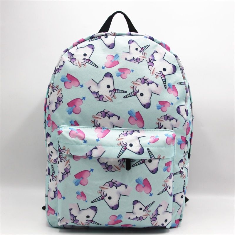 unicorn emoji backpack