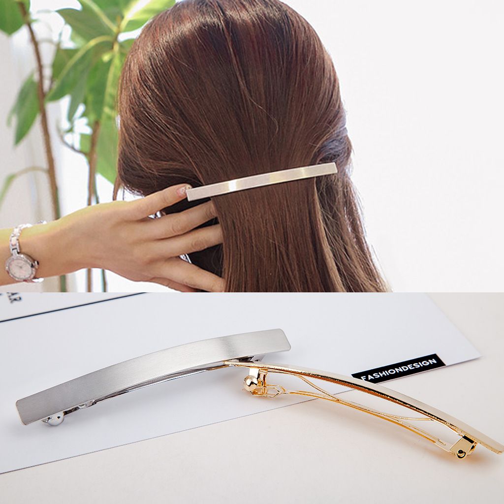 Fashion Big Hair 105mm Korean Barrettes Simple Large Barrette Hair