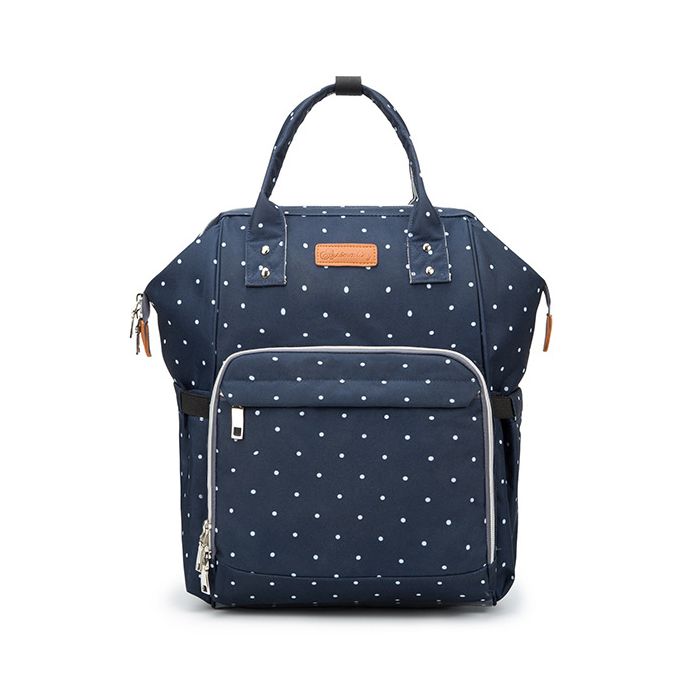 Nappy bag with name dots