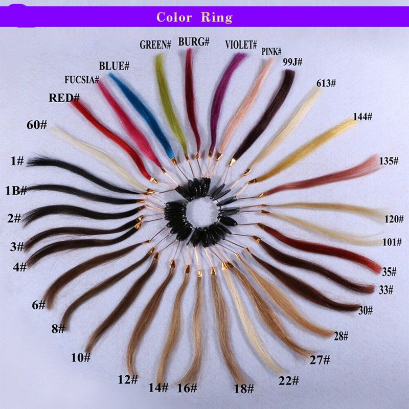 Keratin Hair Color Chart