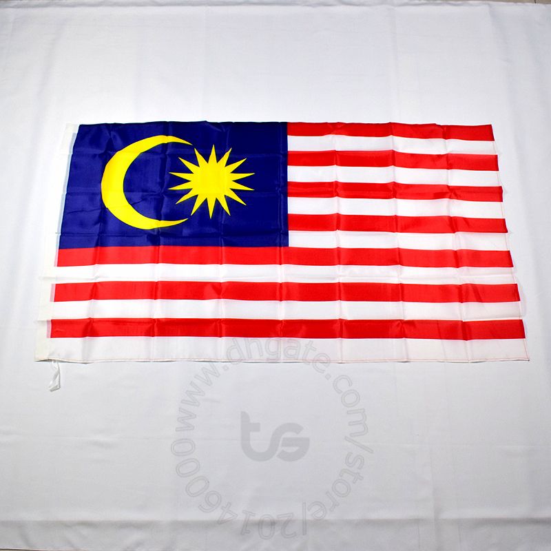 Shop Banner Flags Online, Malaysia National Flag 3x5 FT/ 90*150cm